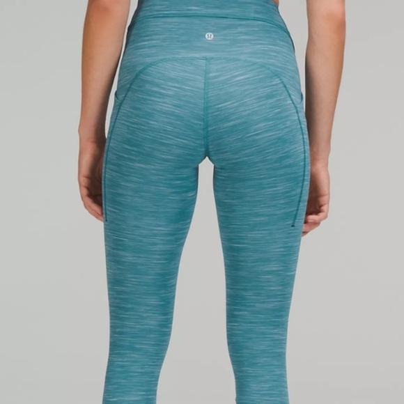 NWT Lululemon Power Thru HR Tight 25" HCPB 4 - Picture 3 of 9